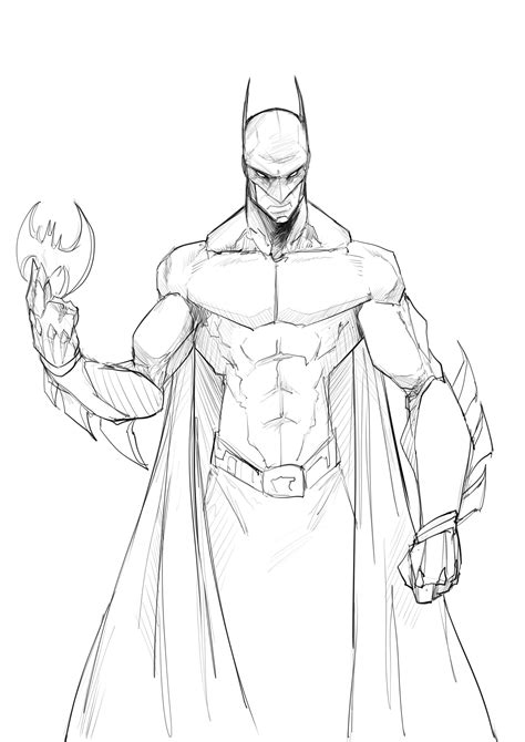 superhero sketches easy sa komiks full body